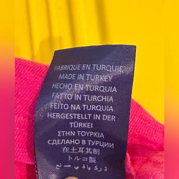 Vilebrequin Men's Hot Pink 100% Linen Polo‎ Lightweight Size XXL - Picture 8 of 11